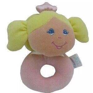 Carters Prestige Toy Corp Baby Girl Pink Princess Plush Ring Mirror Expandable